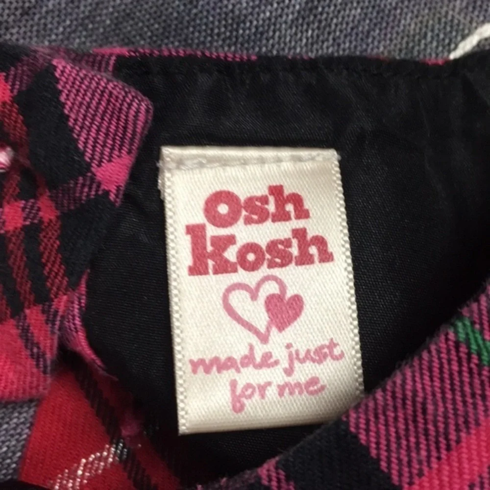 OshKosh Girls Plaid Dress